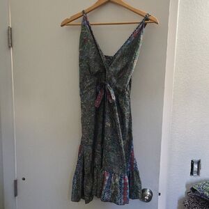 Multicolor Paisley Dress